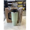 Image 1 : 3 NEW STAINLESS STEEL TUMBLERS, VACUUM INSULATED MUG