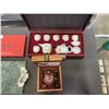 Image 2 : EASTERN CASE TEA SET, CHOPSTICKS, TEAPOT