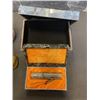 Image 2 : WOOD STATUE, DECORATIVE BOXES AND ART GLASS PURSE