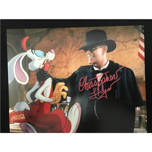 CHRISTOPHER LLOYD SIGNED 8X10 PHOTO WWOC COA