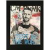 Image 1 : WWE CM PUNK SIGNED 11 X 14 WITH COA