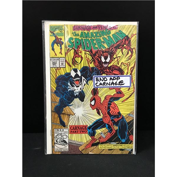 MARVEL COMICS NO.362 THE AMAZING SPIDERMAN