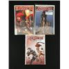 Image 1 : LOT OF 3 RED SONJA COMICS (DYNAMITE COMICS)