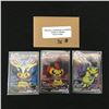 Image 1 : LOT OF 3 LEGENDARY POKEMON COSPLAY PROMO HOLO CARDS