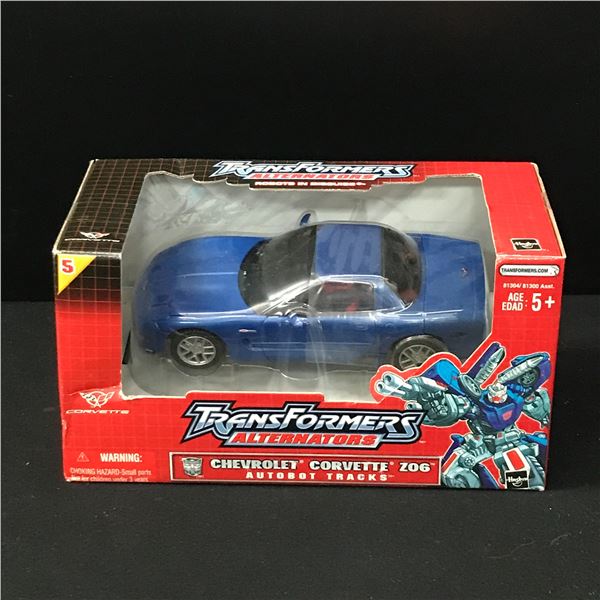 TRANSFORMERS Alternators Car Figure Chevrolet Corvette Z06 Autobot Tracks