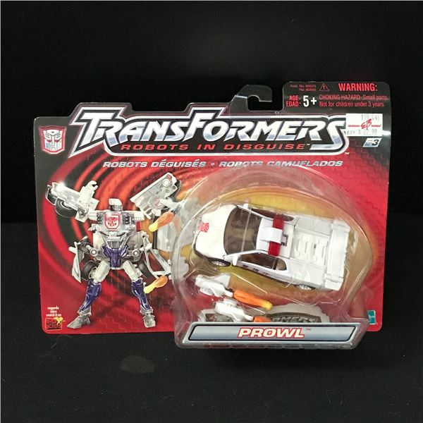 VINTAGE TRANSFORMERS ROBOTS IN DISGUISE PROWL ACTION FIGURE - SEALED IN PACK