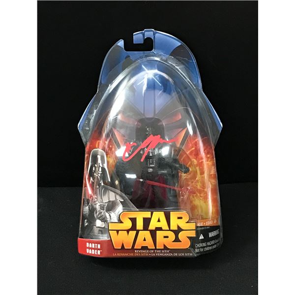 HAYDEN CHRISTENSEN SIGNED DARTH VADER ACTION FIGURE - WWOC COA