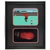 Image 1 : Mike Tyson Signed Glove Shadow Box Mike Tyson Hologram Authentic
