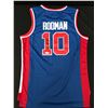 Image 1 : DENNIS RODMAN SIGNED DETROIT PISTONS JERSEY - ACE COA