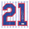 Image 2 : SAMMY SOSA SIGNED JERSEY BECKETT COA