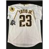 Image 1 : FERNANDO TATIS JR SIGNED JERSEY ACE COA