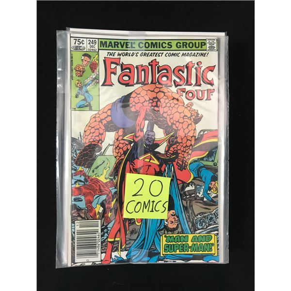 LOT OF 20 COMICS  VARIOUS TITLES