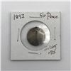 Image 1 : 1893 SIX PENCE .925 SILVER