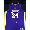 Image 1 : LTD EDITION KOBE BRYANT SIGNED AND INSCIBED L.A LAKERS JERSEY 101/124 (PANINI COA)