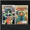 Image 1 : LOT OF 2 FANTASTIC FOUR COMICS (MARVEL COMICS)