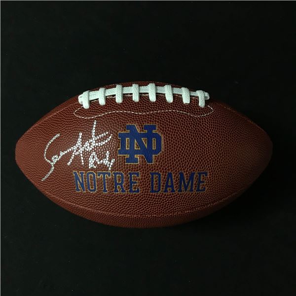 SEAN ASTIN SIGNED RUDY NOTRE DAME FOOTBALL (WWOC COA)