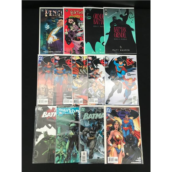 LOT OF 13 COMICS VARIOUS TITLES