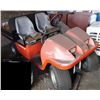 Image 1 : Textron 84035 Jacob Golf Cart w/ Vanguard V-Twin Engine & Flatbed (does not run, needs repair)