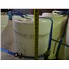 Image 8 : Qty 4 Plastic 12 Gallon Round Bins 14"Dia, 25"H