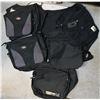 Image 1 : Qty 5 Black Messenger Bags: Traek, Movera Hawaii, etc