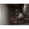 Image 8 : Bin Multiple Footed Metal Bowls w/ Some Lids, etc