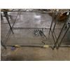 Image 3 : Qty 2 Metro Metal Mesh Shelving Units 49" x 18" x 74"H & 35" x 18" x 74"H (contents not included)