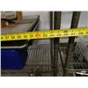 Image 7 : Qty 2 Metro Metal Mesh Shelving Units 49" x 18" x 74"H & 35" x 18" x 74"H (contents not included)