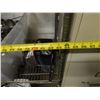 Image 8 : Qty 2 Metro Metal Mesh Shelving Units 49" x 18" x 74"H & 35" x 18" x 74"H (contents not included)