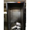 Image 2 : Rolling Heated Warming Cabinet  (no door) 24" x 29" x 72"H & Contents: Food Containers & Lids, etc