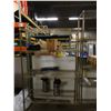 Image 2 : Qty 2 Metal Mesh Shelving Units 48" x 17" x 74"H & 41" x 18" x 74"H (contents not included)