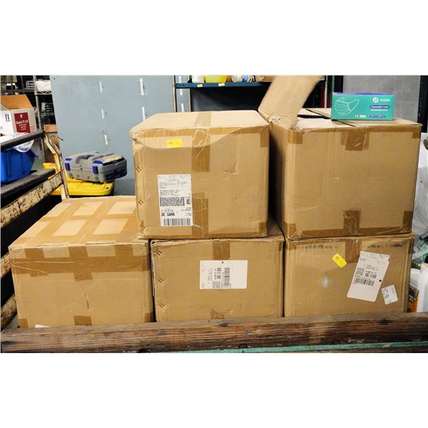 Qty 5 Boxes YUDON 3-Ply Disposable Masks (50 pc packages)