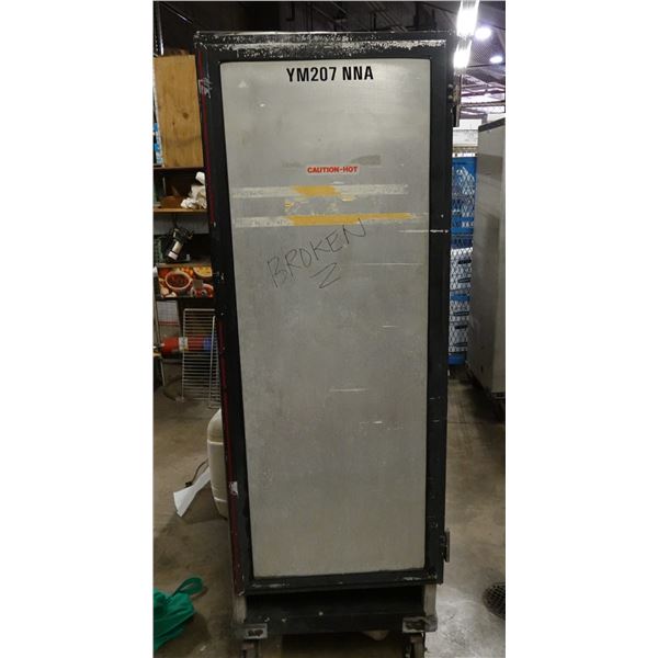 Metro C75-H8N Heated Warming Cabinet 24" x 32" x 72"H  & Contents: Baking Pans, etc (broken)