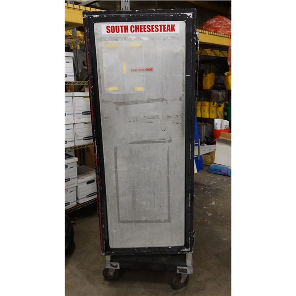 Metro C75-H8N Heated Warming Cabinet 24" x 32" x 72"H  & Contents: Baking Pans, etc