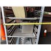Image 8 : Metal Rolling Pan Rack & Contents: Pans, Fry Baskets, Bowls, etc 24" x 26" x 60"H