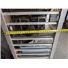 Image 9 : Metal Rolling Pan Rack & Contents: Pans, Fry Baskets, Bowls, etc 24" x 26" x 60"H