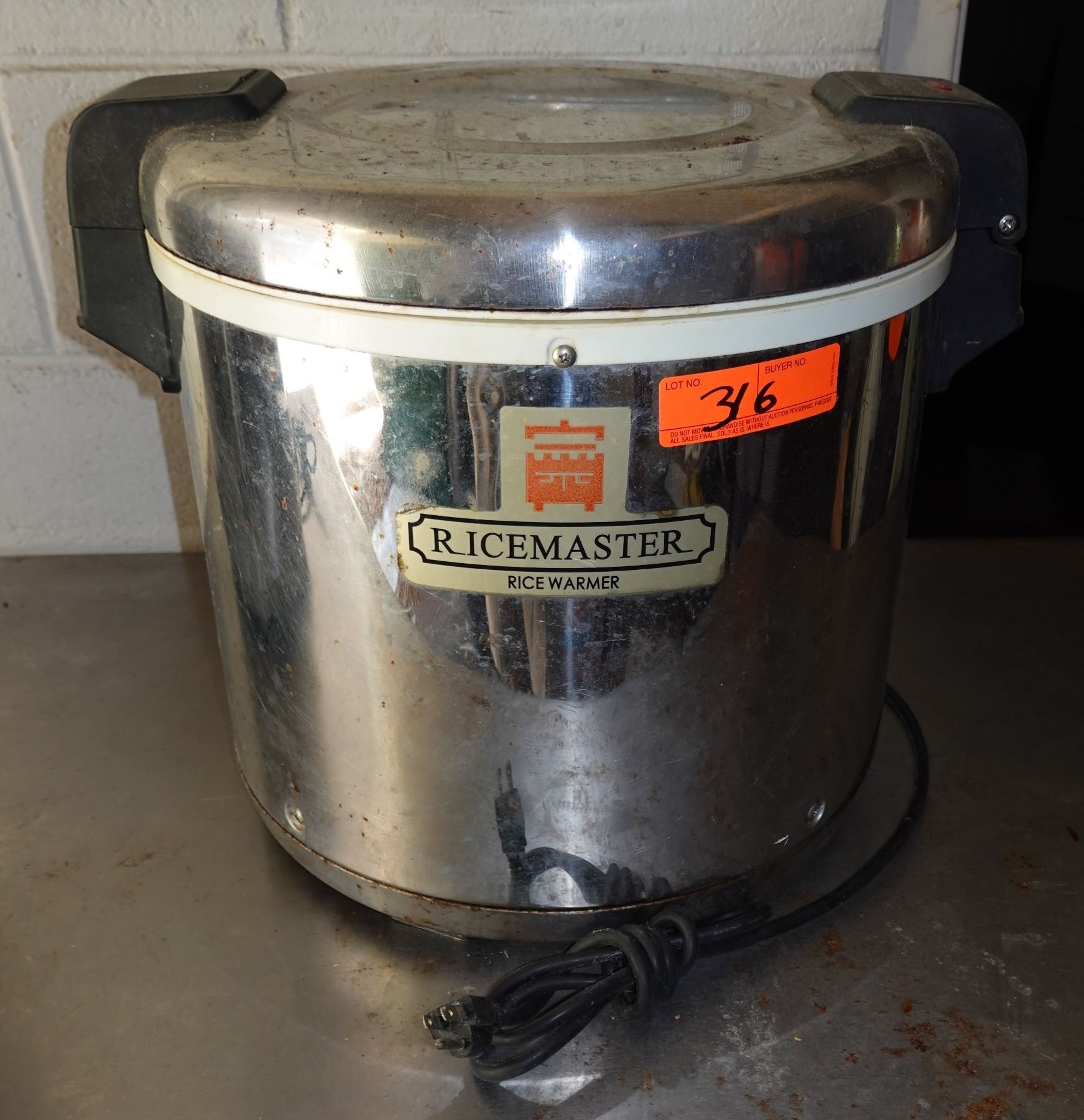 Ricemaster Electric Commercial Rice Warmer