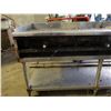 Image 2 : Metal Griddle w/ Backsplash & Undershelf 72" x 30" x 37"H
