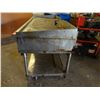 Image 9 : Metal Griddle w/ Backsplash & Undershelf 72" x 30" x 37"H