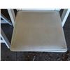 Image 3 : Qty 62 White Folding Chairs w/ Padded Seats 16" x 14" x 30"H