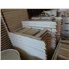 Image 8 : Qty 62 White Folding Chairs w/ Padded Seats 16" x 14" x 30"H
