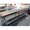 Image 8 : Advance Tabco ELAG-308 Work Table w/ Undershelf  96" x 30" x 34"H