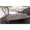 Image 1 : Rolling Platform Dolly Cart 58" x 30" x 38"H