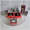 Image 1 : Lot of New Xmas Decorations + Serving Plate