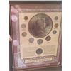 Image 1 : Framed Pre Decimal Coinage of Queen Elizabeth II