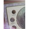 Image 2 : Framed Pre Decimal Coinage of Queen Elizabeth II