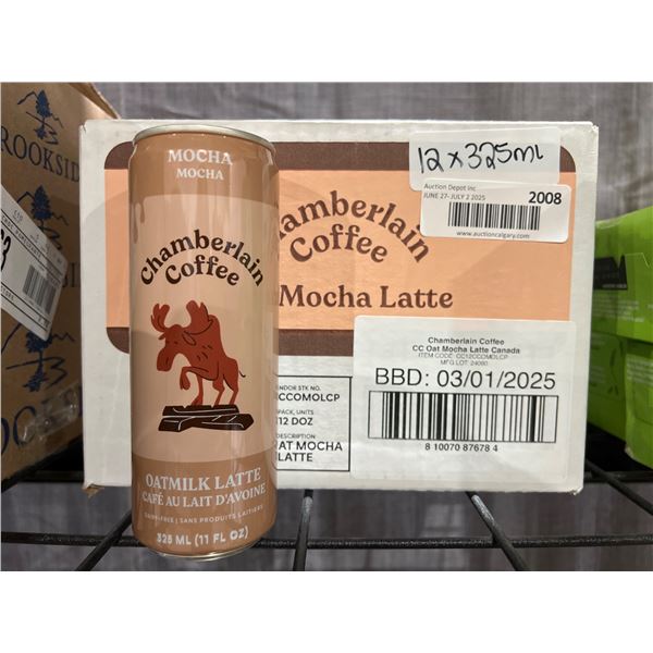 Chamberlain Coffee Mocha Latte 12-Pack, 325ml Cans