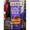 Image 1 : Cadbury Dairy Milk Crunchie Bars, 21 Units, 90g Each