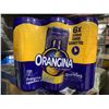 Image 1 : Orangina Sparkling Orange Drink, 4 packs of 6 (330ml Each)