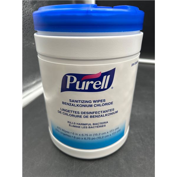 Purell Sanitizing Wipes With Benzalkonium Chloride, 270 Count