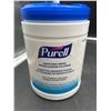 Image 1 : Purell Sanitizing Wipes With Benzalkonium Chloride, 270 Count